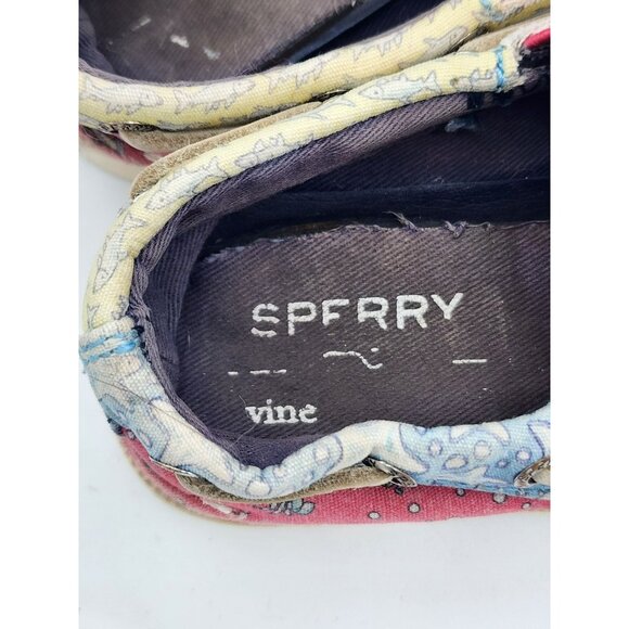 Sperry Vineyard Vines Heritage Patchwork Size 8M - Picture 5 of 7